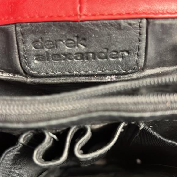 Derek Alexander East-West 3/4 flap Black Crossbody Bag - Picture 8 of 10